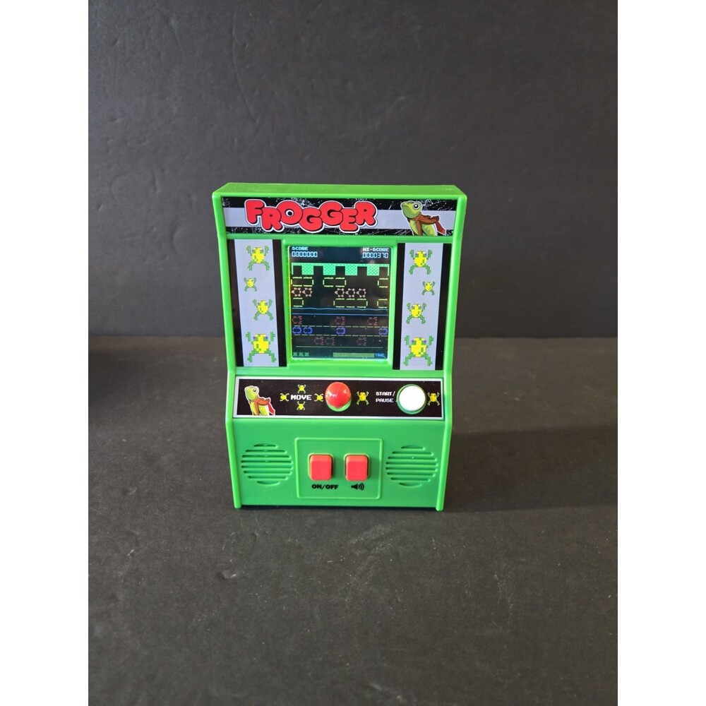 Frogger Retro Arcade Classics Electronic Mini Handheld Arcade Game by Konami